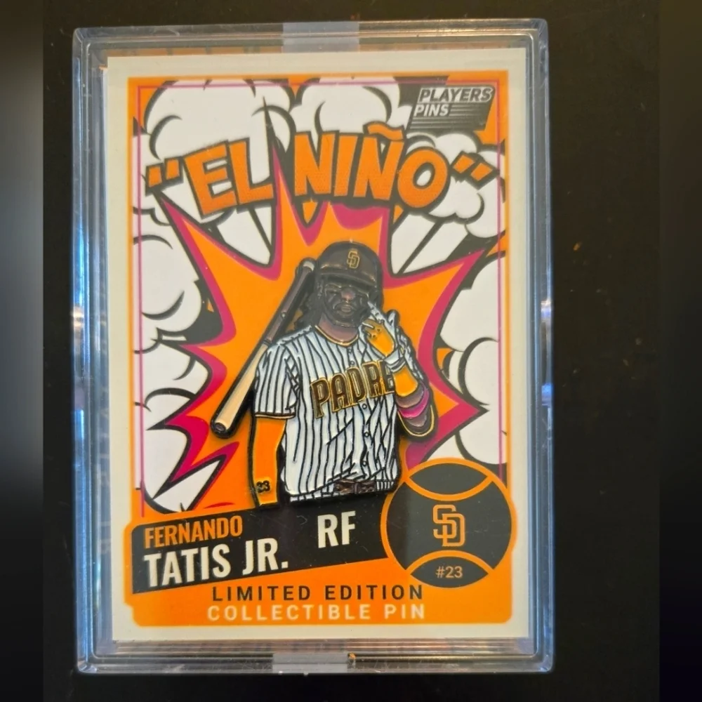 San Diego Padres Limited Edition Collectible Pin - Tatis Jr - Picture 1 of 6